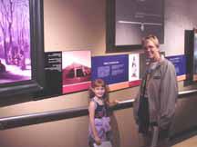 Katelyn and Diana at Interpretive Center